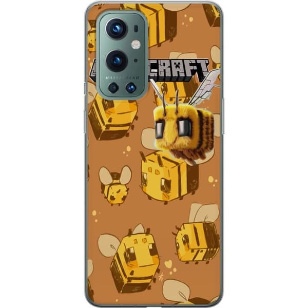 OnePlus 9 Pro Läpinäkyvä kuori Minecraft Bi