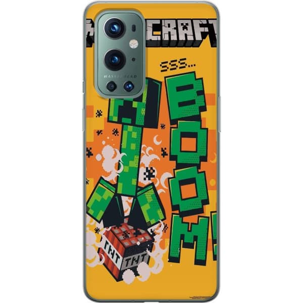 OnePlus 9 Pro Gennemsigtig cover Minecraft Boom