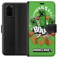 Miniatyrbillede 1 af 3: Samsung Galaxy S20+ Tegnebogsetui Minecraft Boom
