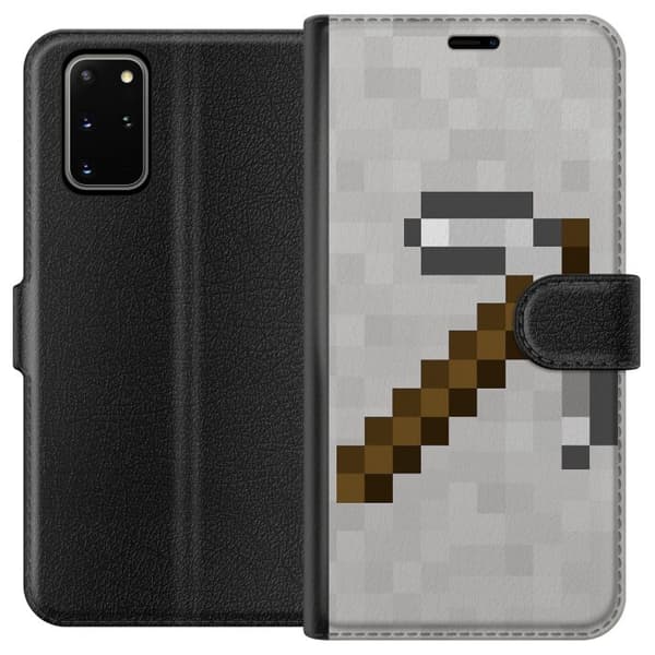 Samsung Galaxy S20+ Lommeboketui Minecraft Verktøy