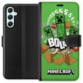 Miniatyrbilde 1 av 3: Samsung Galaxy A34 Lommeboketui Minecraft Boom