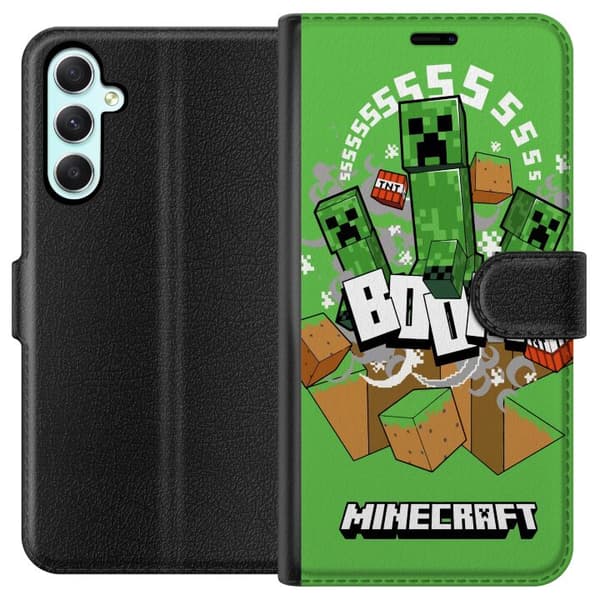 Samsung Galaxy A34 Lommeboketui Minecraft Boom