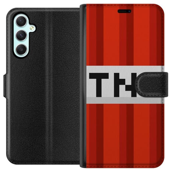 Samsung Galaxy A34 Lommeboketui Minecraft TNT