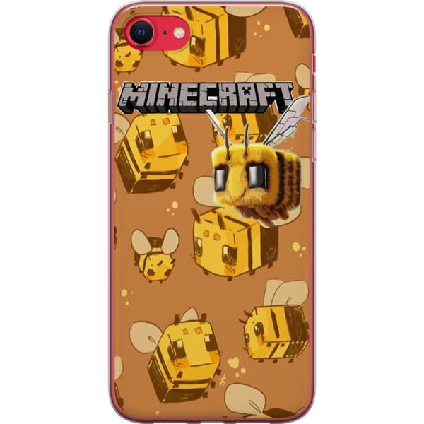 Apple iPhone SE (2022) Gennemsigtig cover Minecraft Bi
