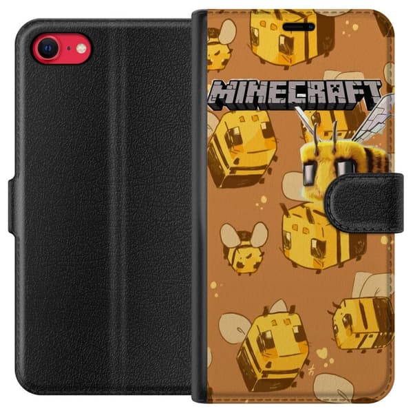 Apple iPhone SE (2022) Lommeboketui Minecraft Bi