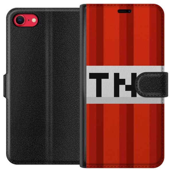 Apple iPhone SE (2022) Tegnebogsetui Minecraft TNT