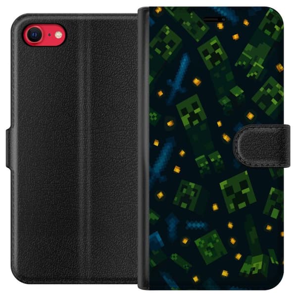Apple iPhone SE (2022) Lommeboketui Minecraft Dungeons Mob