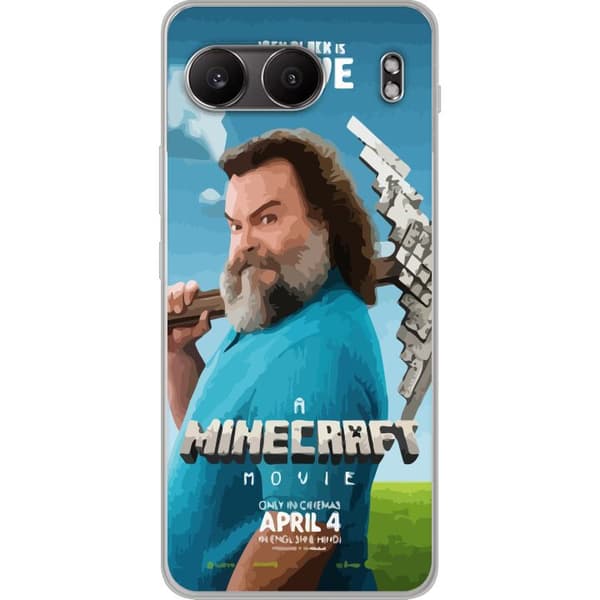 OnePlus Nord 4 Gennemsigtig cover En Minecraft-film
