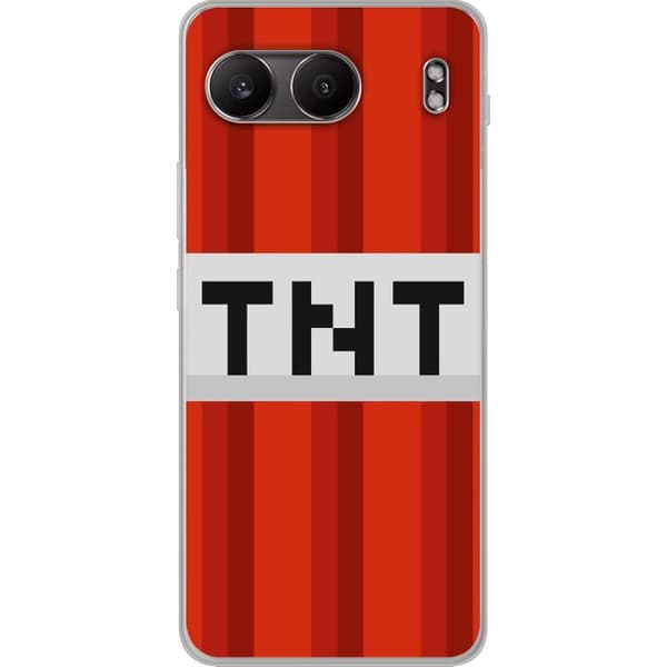 OnePlus Nord 4 Gennemsigtig cover Minecraft TNT