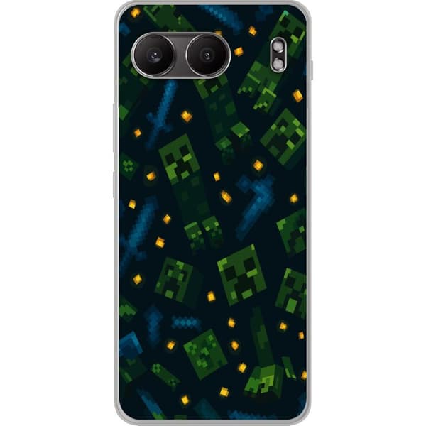 OnePlus Nord 4 Gennemsigtig cover Minecraft Dungeons Mob