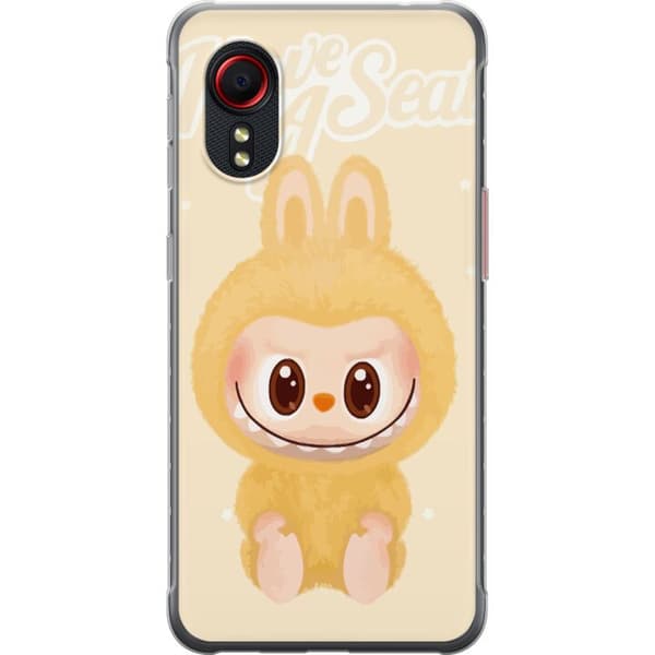 Samsung Galaxy Xcover 5 Läpinäkyvä kuori Pop mart labubu