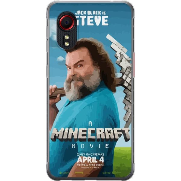 Samsung Galaxy Xcover 5 Genomskinligt Skal A Minecraft Movie