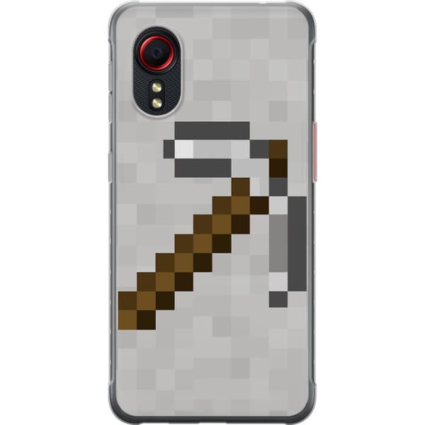 Samsung Galaxy Xcover 5 Gennemsigtig cover Minecraft Værktøjer