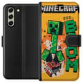 Pikkukuva 1 / 3: Samsung Galaxy S21 FE 5G Lompakkokotelo Minecraft Boom