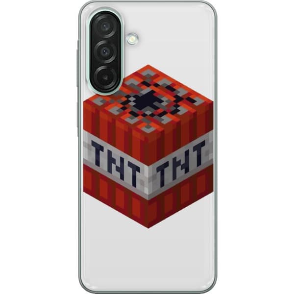 Samsung Galaxy A26 Genomskinligt Skal Minecraft TNT