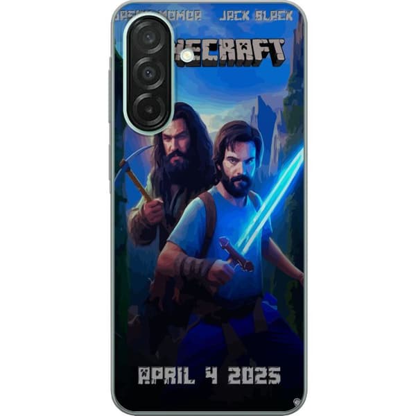 Samsung Galaxy A26 Genomskinligt Skal A Minecraft Movie