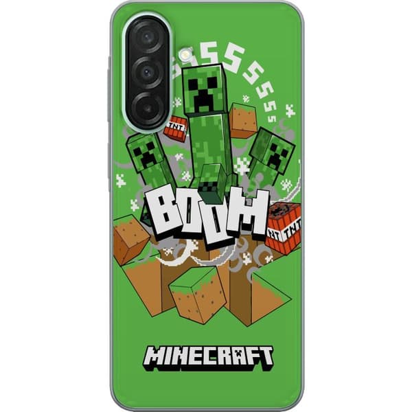 Samsung Galaxy A26 Gennemsigtig cover Minecraft Boom