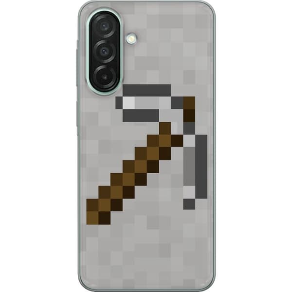 Samsung Galaxy A26 Gennemsigtig cover Minecraft Værktøjer