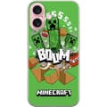 Pikkukuva 1 / 3: Apple iPhone 16 Läpinäkyvä kuori Minecraft Boom