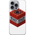 Miniatyrbillede 1 af 3: Apple iPhone 16 Pro Max Gennemsigtig cover Minecraft TNT