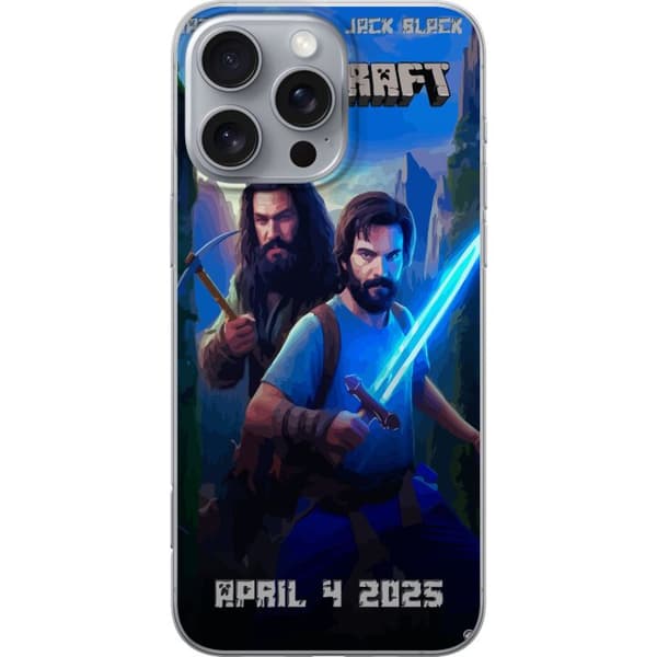 Apple iPhone 16 Pro Max Gennemsigtig cover En Minecraft-film