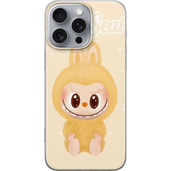 Apple iPhone 16 Pro Max Genomskinligt Skal Pop mart labubu