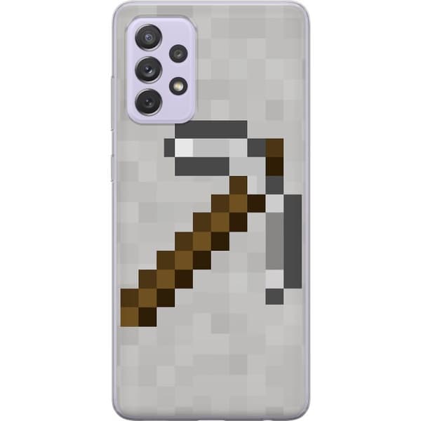 Samsung Galaxy A52s 5G Gennemsigtig cover Minecraft Værktøjer