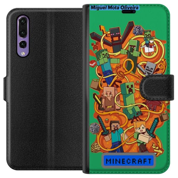 Huawei P20 Pro Tegnebogsetui Minecraft