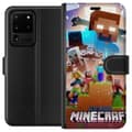 Miniatyrbillede 1 af 3: Samsung Galaxy S20 Ultra Tegnebogsetui Minecraft