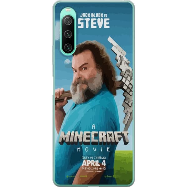 Sony Xperia 10 IV Läpinäkyvä kuori Minecraft-elokuva