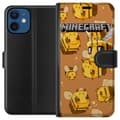 Miniatyrbilde 1 av 3: Apple iPhone 12 mini Lommeboketui Minecraft Bi
