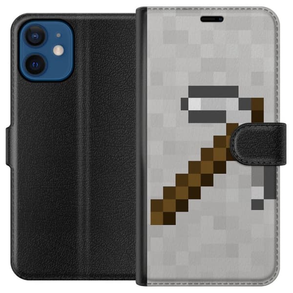 Apple iPhone 12 mini Lompakkokotelo Minecraft Työkalut