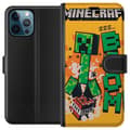 Miniatyrbild 1 av 3: Apple iPhone 12 Pro Max Plånboksfodral Minecraft Boom