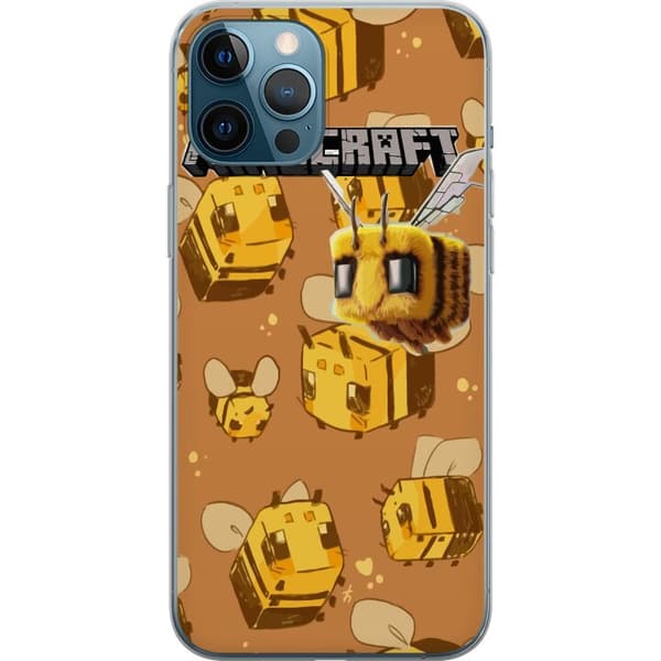 Apple iPhone 12 Pro Max Gjennomsiktig deksel Minecraft Bi
