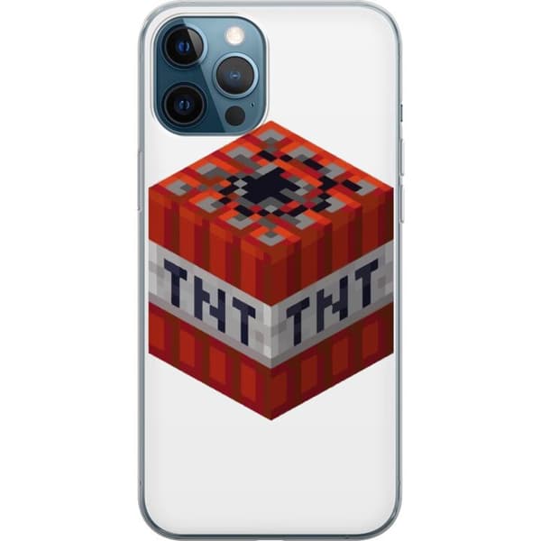 Apple iPhone 12 Pro Gjennomsiktig deksel Minecraft TNT
