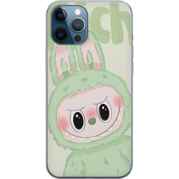 Apple iPhone 12 Pro Gjennomsiktig deksel Pop mart labubu