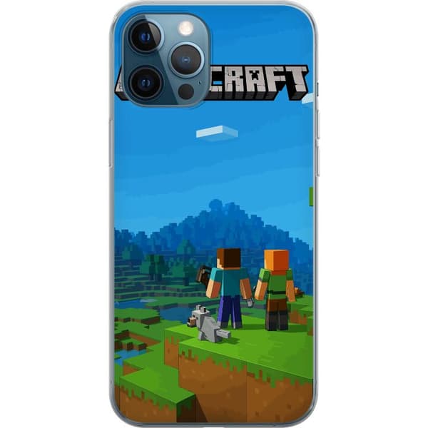 Apple iPhone 12 Pro Gjennomsiktig deksel Minecraft Key Art