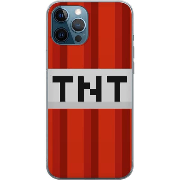 Apple iPhone 12 Pro Gjennomsiktig deksel Minecraft TNT