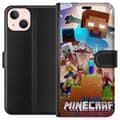 Miniatyrbillede 1 af 3: Apple iPhone 13 mini Tegnebogsetui Minecraft