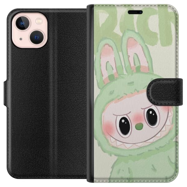 Apple iPhone 13 mini Tegnebogsetui Pop mart labubu