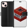 Miniatyrbild 1 av 3: Apple iPhone 13 Plånboksfodral Minecraft TNT