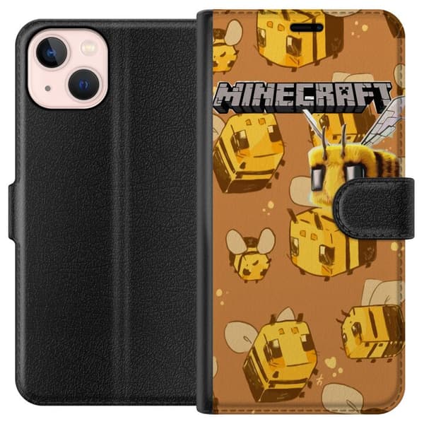 Apple iPhone 13 Tegnebogsetui Minecraft Bi