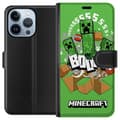 Miniatyrbilde 1 av 4: Apple iPhone 13 Pro Lommeboketui Minecraft Boom