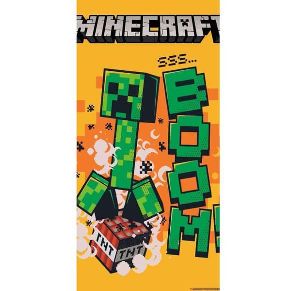 Apple iPhone 13 Pro Lommeboketui Minecraft Boom