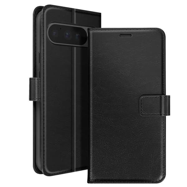 Etui för Google Pixel 9 Pro XL Plånbok med Handrem Mayaxess Svart