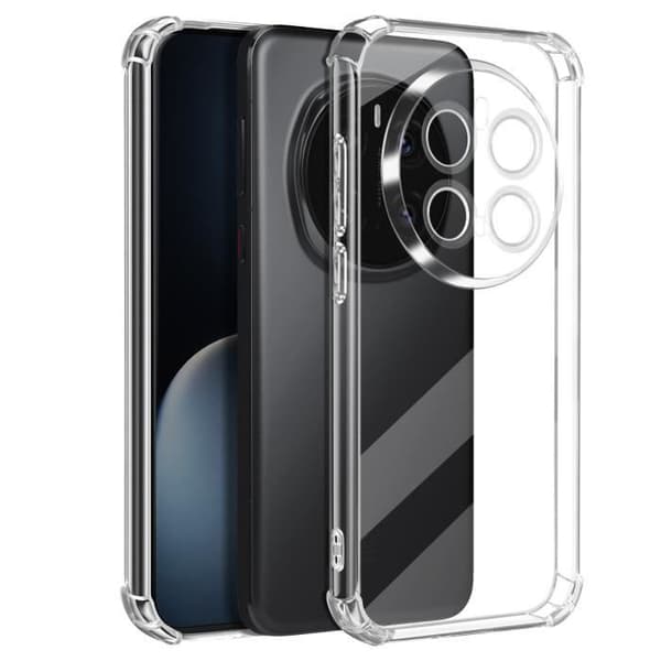 Stöttålig skal för Honor Magic 7 Pro med förstärkta hörn Mayaxess Transparent