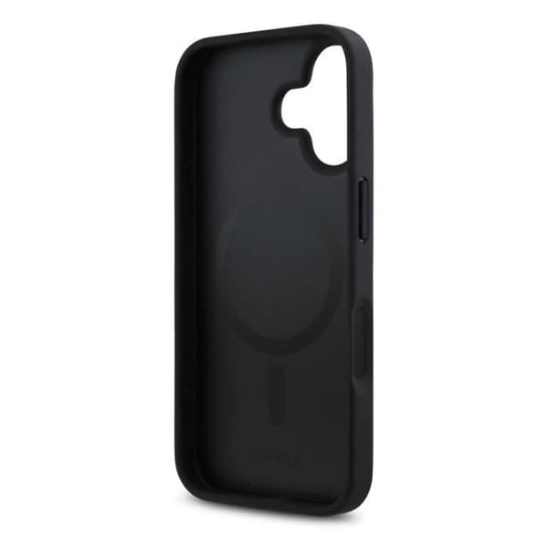 Baksidan för iPhone 16 Plus Kompatibel med MagSafe DKNY Svart