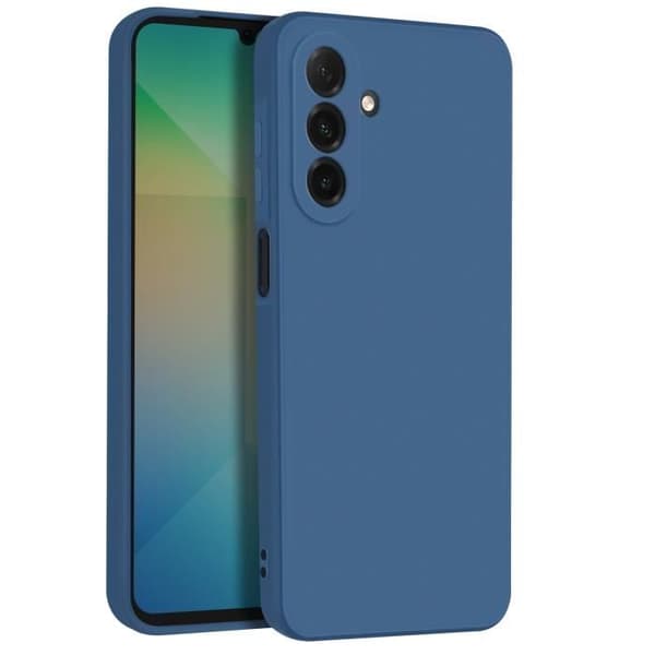 Coque för Samsung Galaxy A26 Silikon Mjuk Matt Mörkblå
