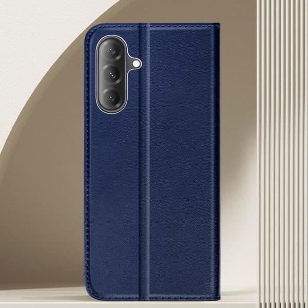 Fodral för Samsung Galaxy A26 Klämfäste Portfölj Magnetiskt Stöd Blå Natt