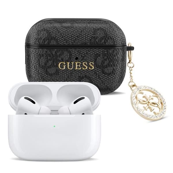 Coque för AirPods Pro med Elegant Charm Design Guess Svart